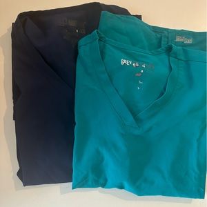 Greys anatomy scrub tops. Sold together
